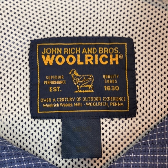 Woolrich Fly Fishing Button Down Shirt Size Large - Picture 12 of 14